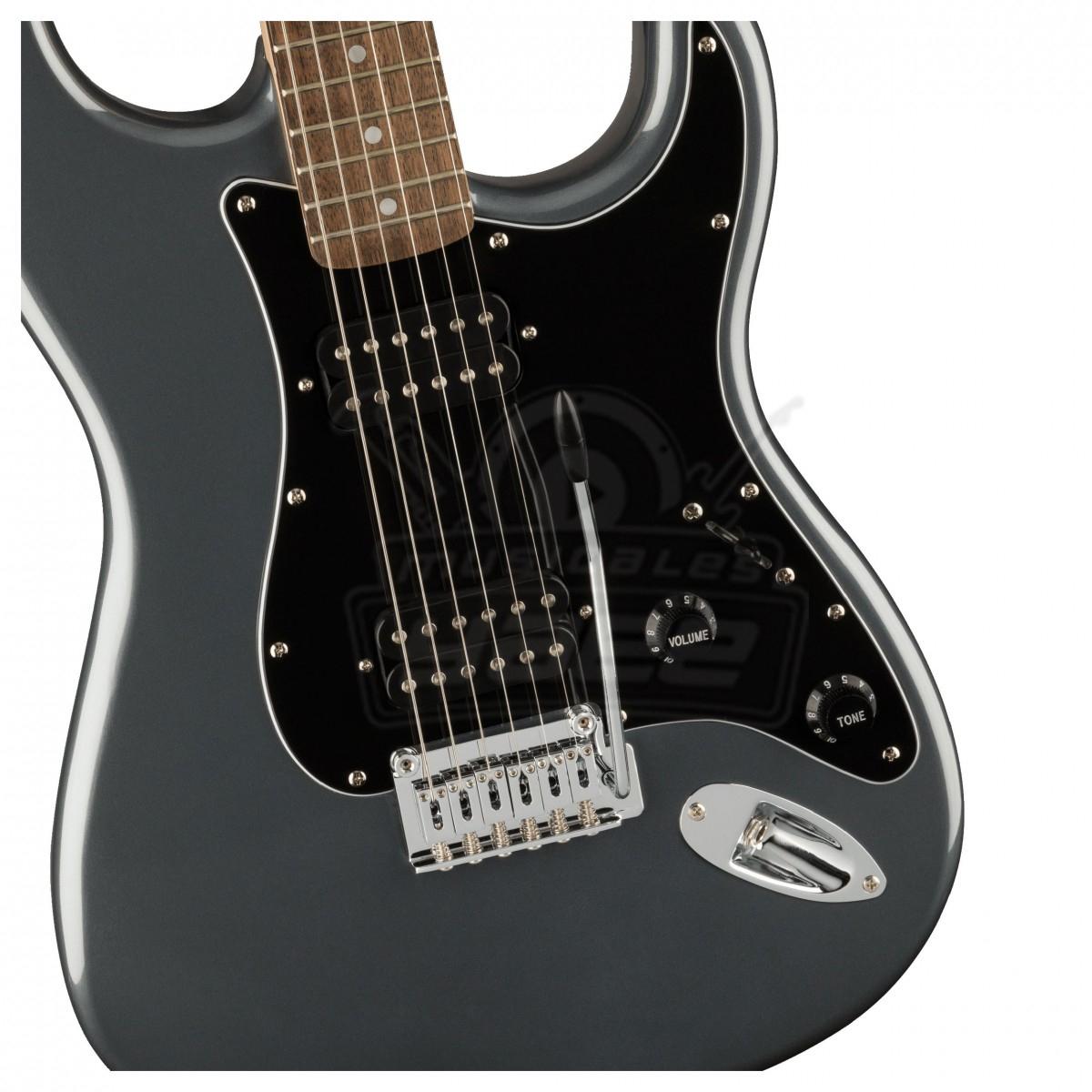 Guitarra Electrica Fender Squier Affinity Stratocaster Hh Lrl Charcoal